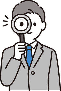 伴走するプロフェッショナルのイラスト